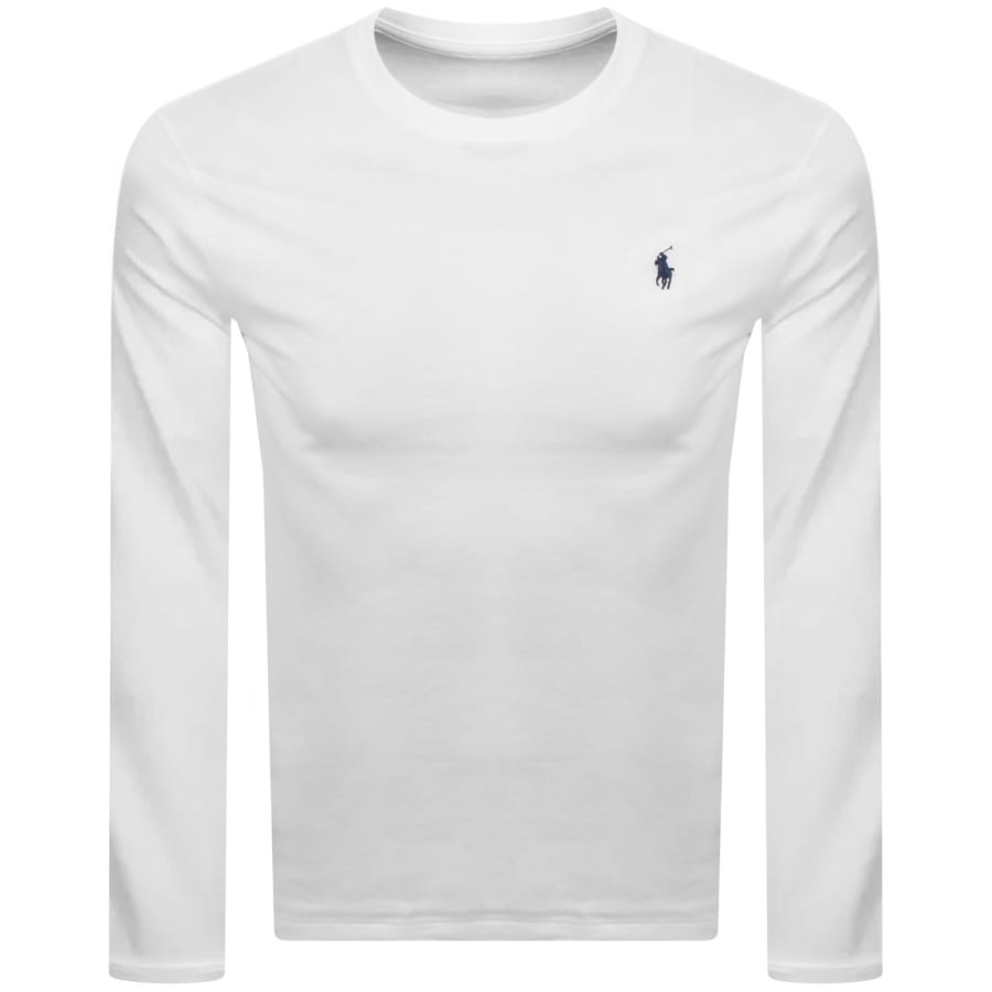 Image number 1 for Ralph Lauren Long Sleeved T Shirt White