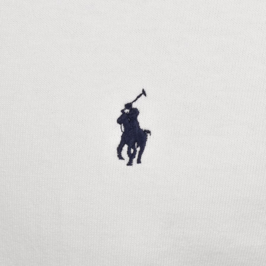 Image number 4 for Ralph Lauren Logo Crew Neck T Shirt White