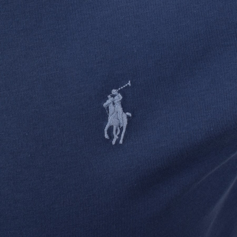 Image number 3 for Ralph Lauren Crew Neck Slim Fit T Shirt Blue