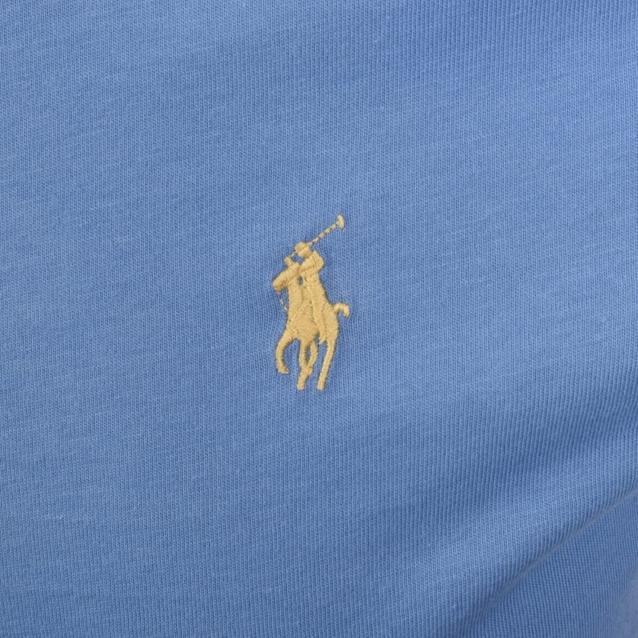 Image number 3 for Ralph Lauren Crew Neck Slim Fit T Shirt Blue