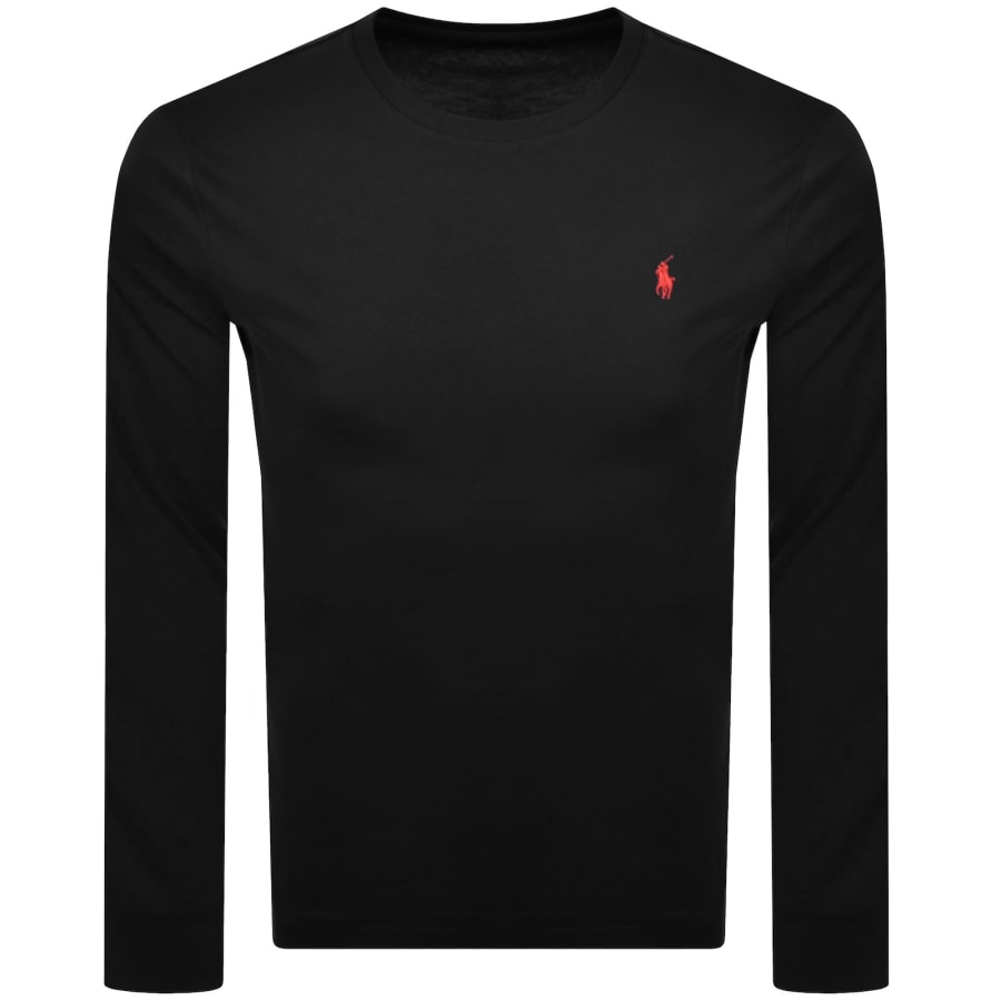 Image number 1 for Ralph Lauren Long Sleeved T Shirt Black