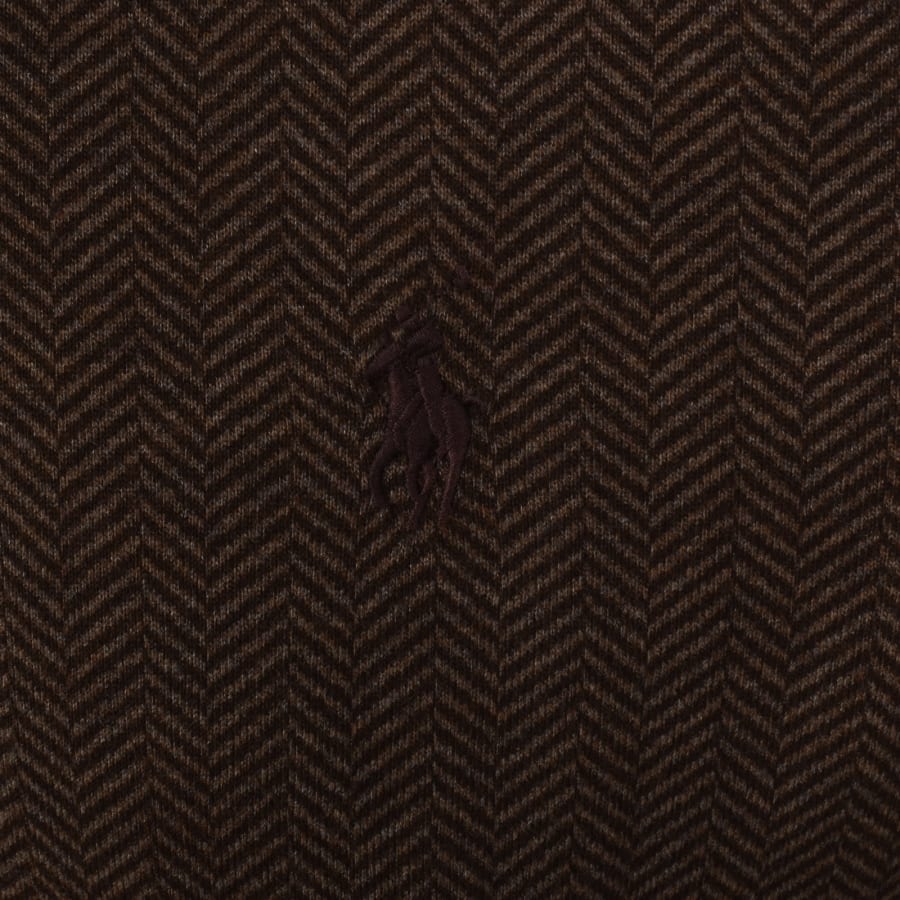 Image number 3 for Ralph Lauren Quarter Zip Sweatshirt Brown