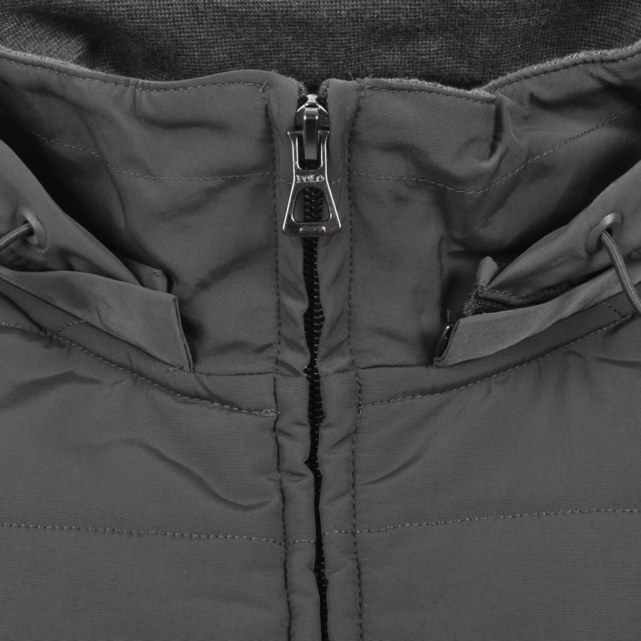 Image number 4 for Ralph Lauren Mix Gilet Grey