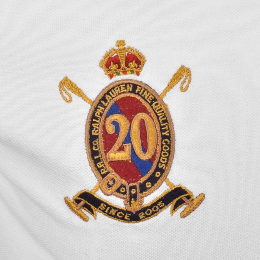 Image number 3 for Ralph Lauren Slim Fit Polo T Shirt White
