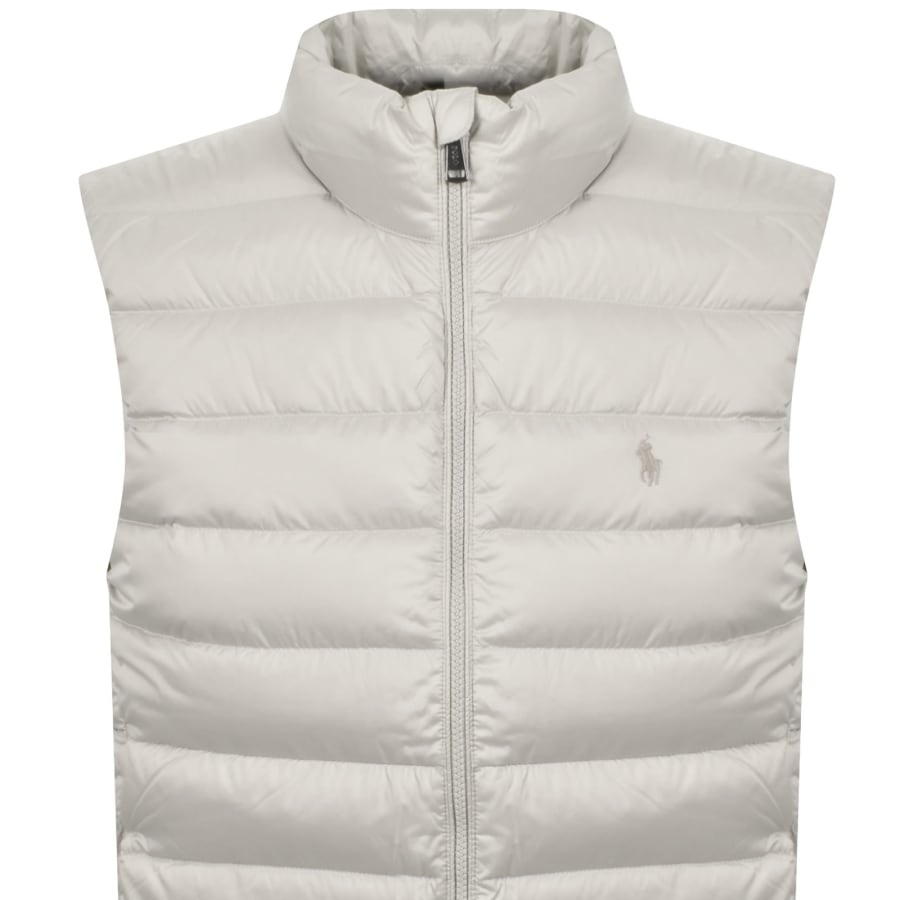 Image number 2 for Ralph Lauren Padded Gilet Beige