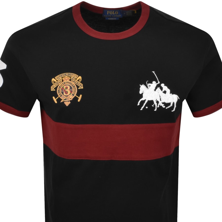 Image number 2 for Ralph Lauren Logo T Shirt Black