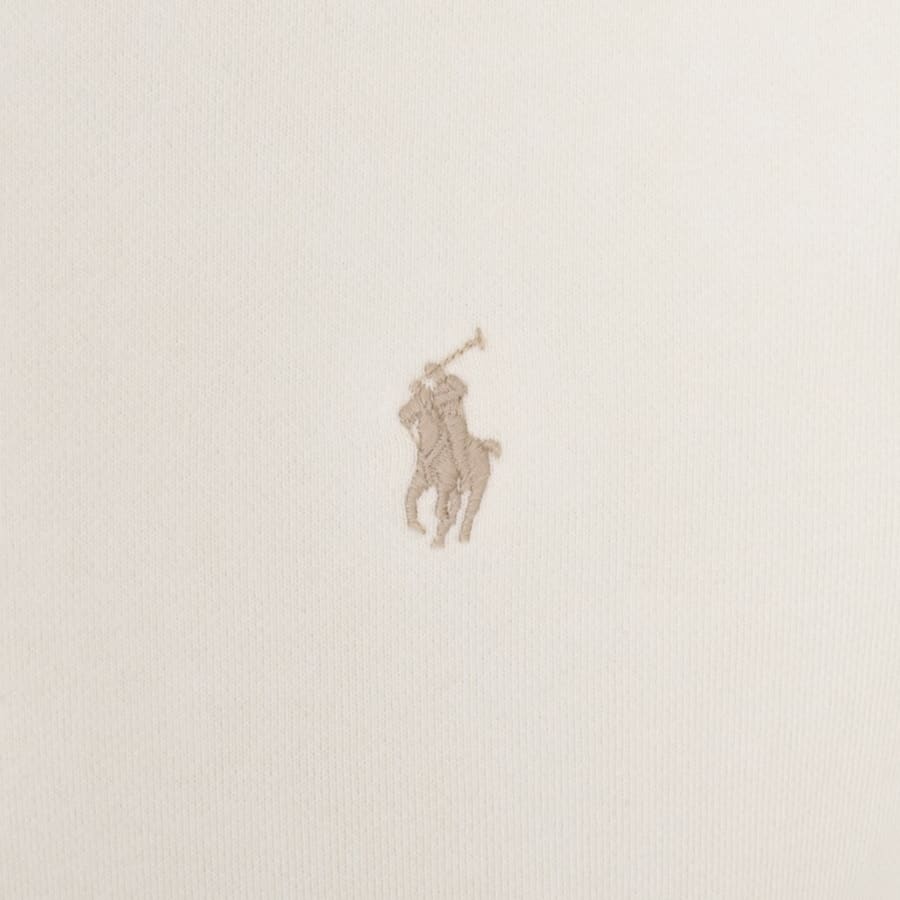 Image number 3 for Ralph Lauren Pullover Hoodie Cream