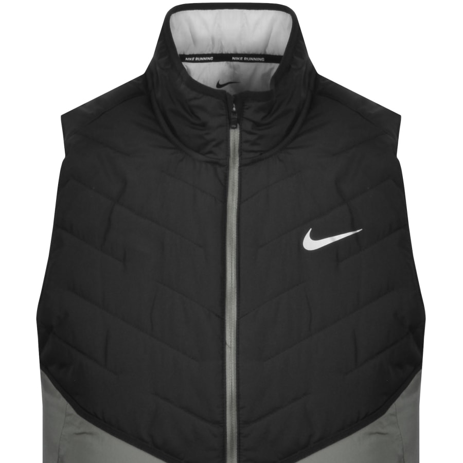 Image number 2 for Nike Running Therma Fit Repel Gilet Black