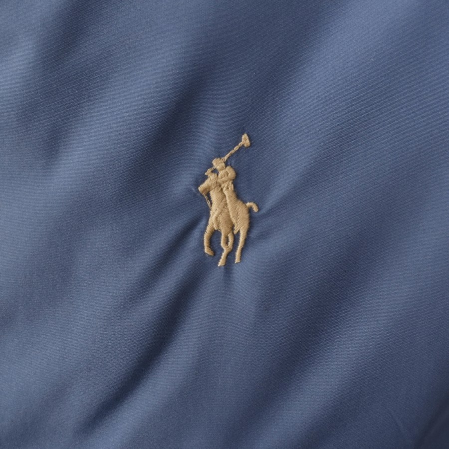 Image number 3 for Ralph Lauren Packable Gilet Blue
