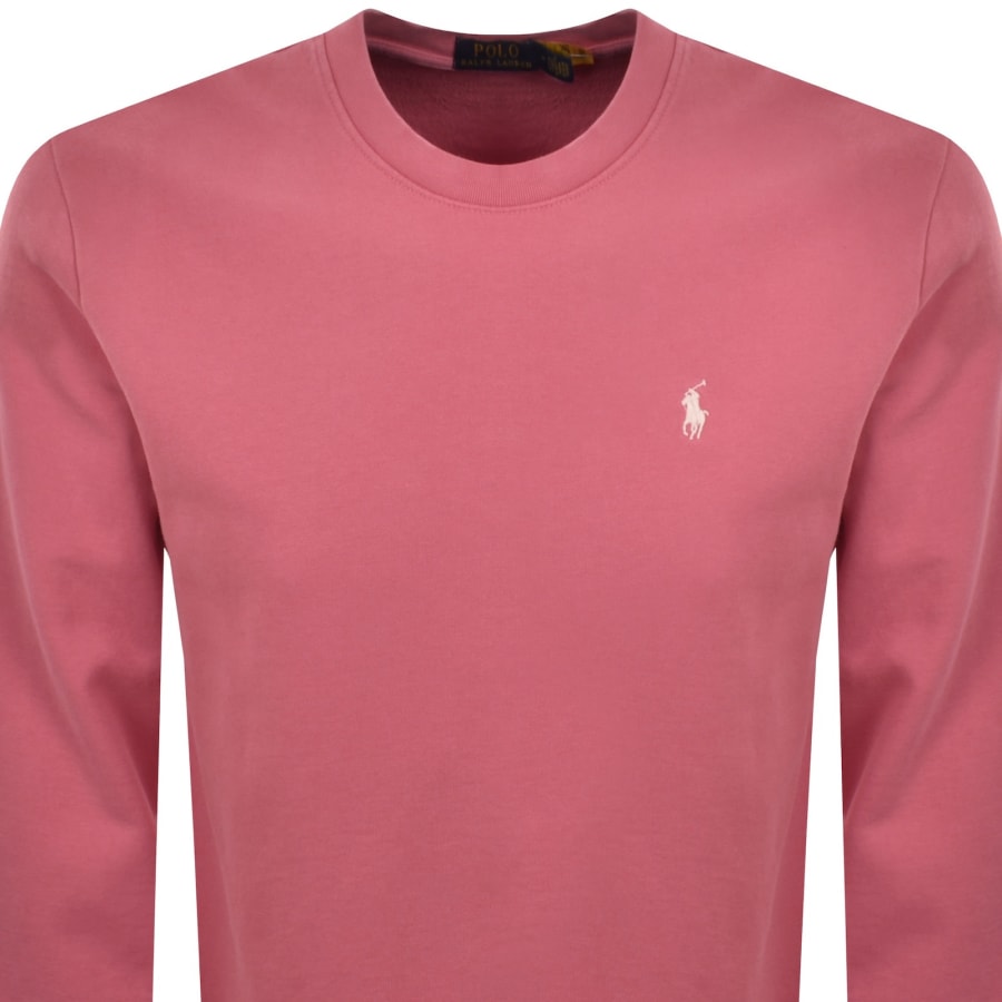 Image number 2 for Ralph Lauren Long Sleeve Sweatshirt Pink