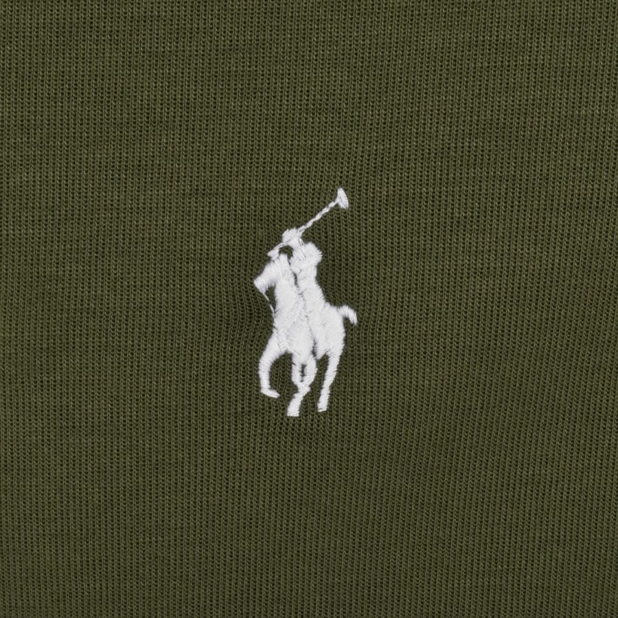 Image number 3 for Ralph Lauren Full Zip Hoodie Olive Green