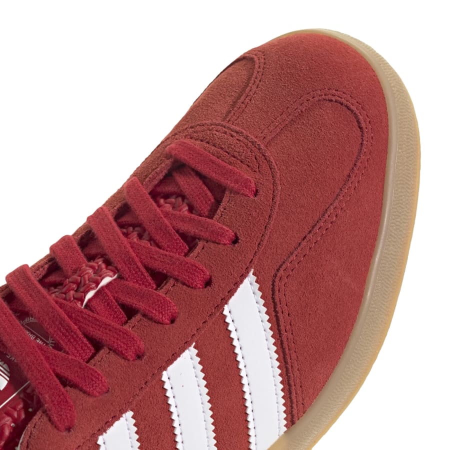 Image number 4 for adidas Originals Gazelle Trainers Red