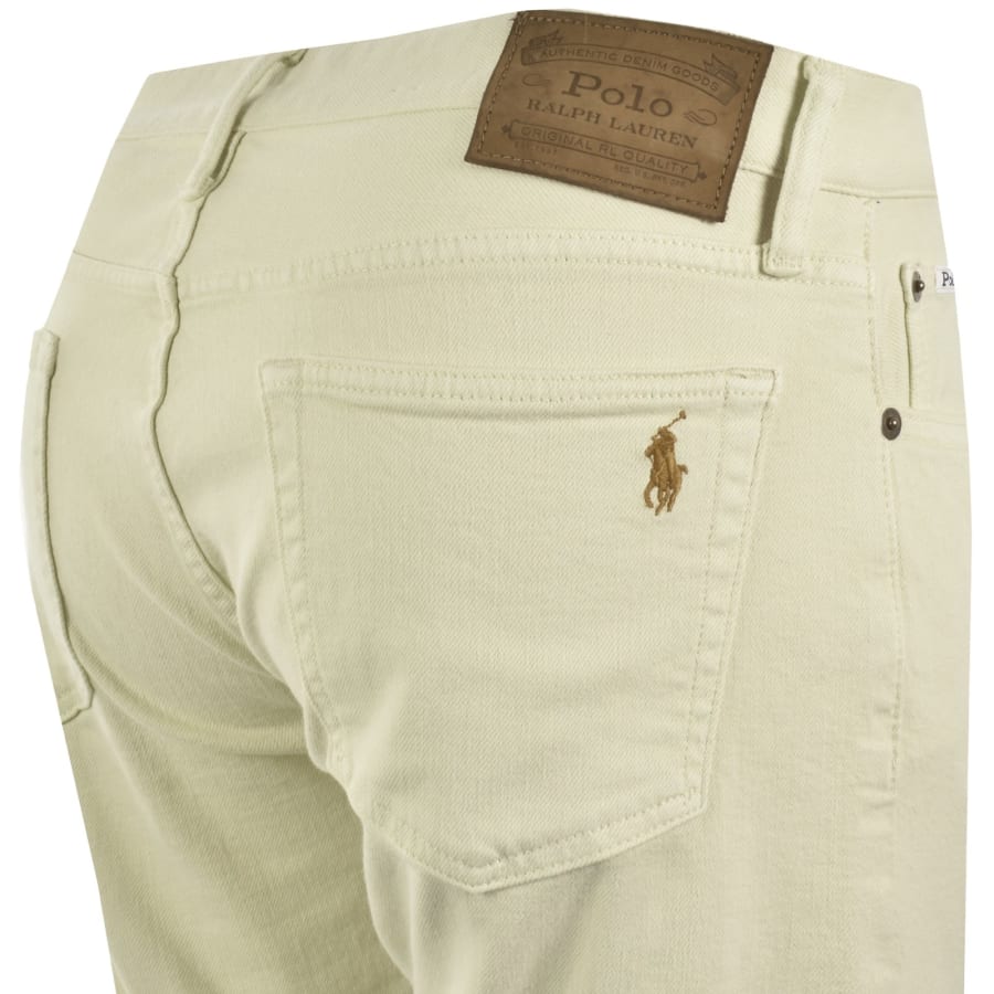 Image number 4 for Ralph Lauren Sullivan Slim Fit Jeans Cream