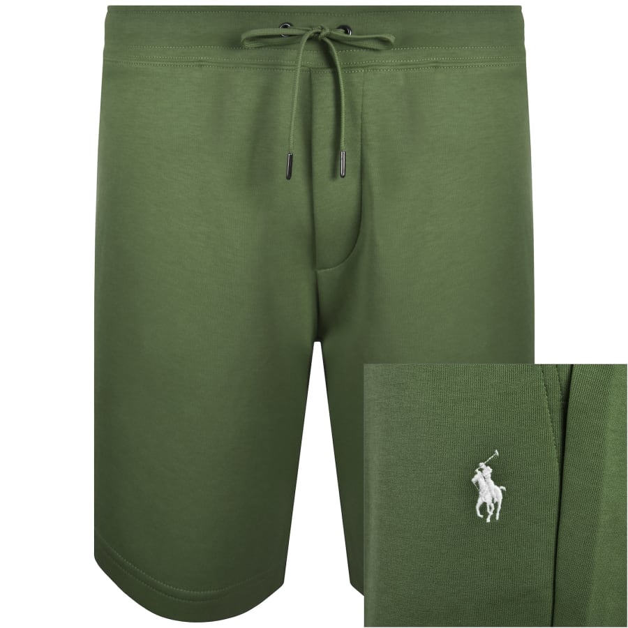 Image number 1 for Ralph Lauren Athletic Shorts Olive Green