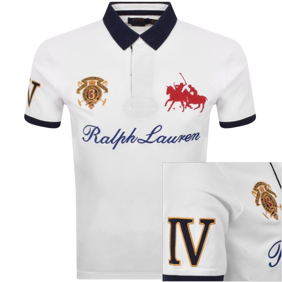 Image number 1 for Ralph Lauren Classic Fit Polo T Shirt White