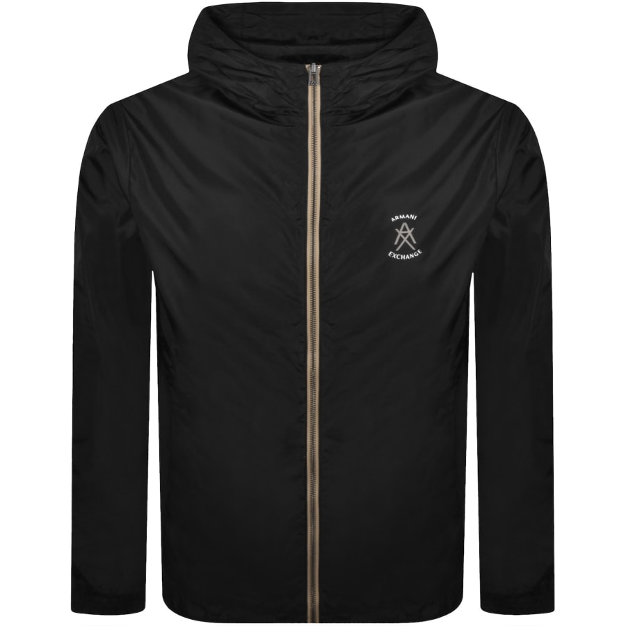 Image number 2 for Armani Exchange Reversible Jacket Black