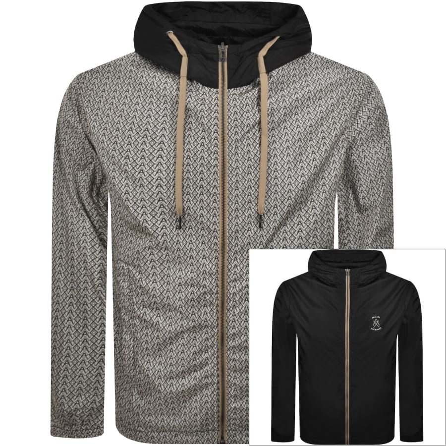 Image number 1 for Armani Exchange Reversible Jacket Black
