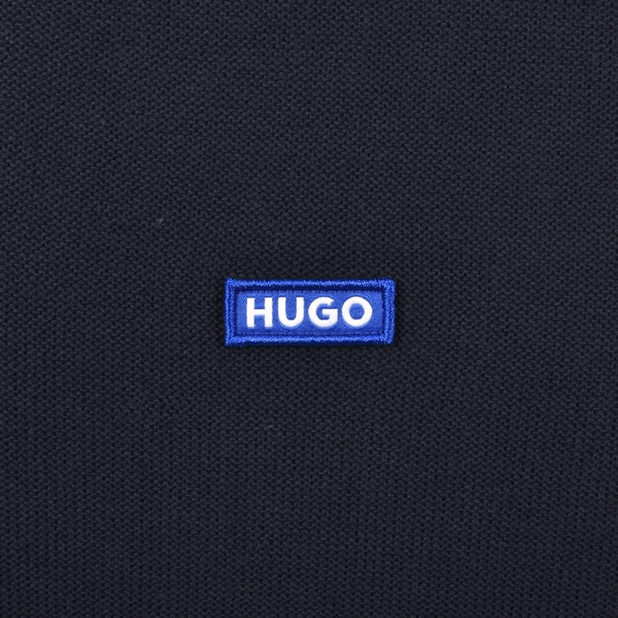 Image number 3 for HUGO Blue San Casey Knit Jumper Navy