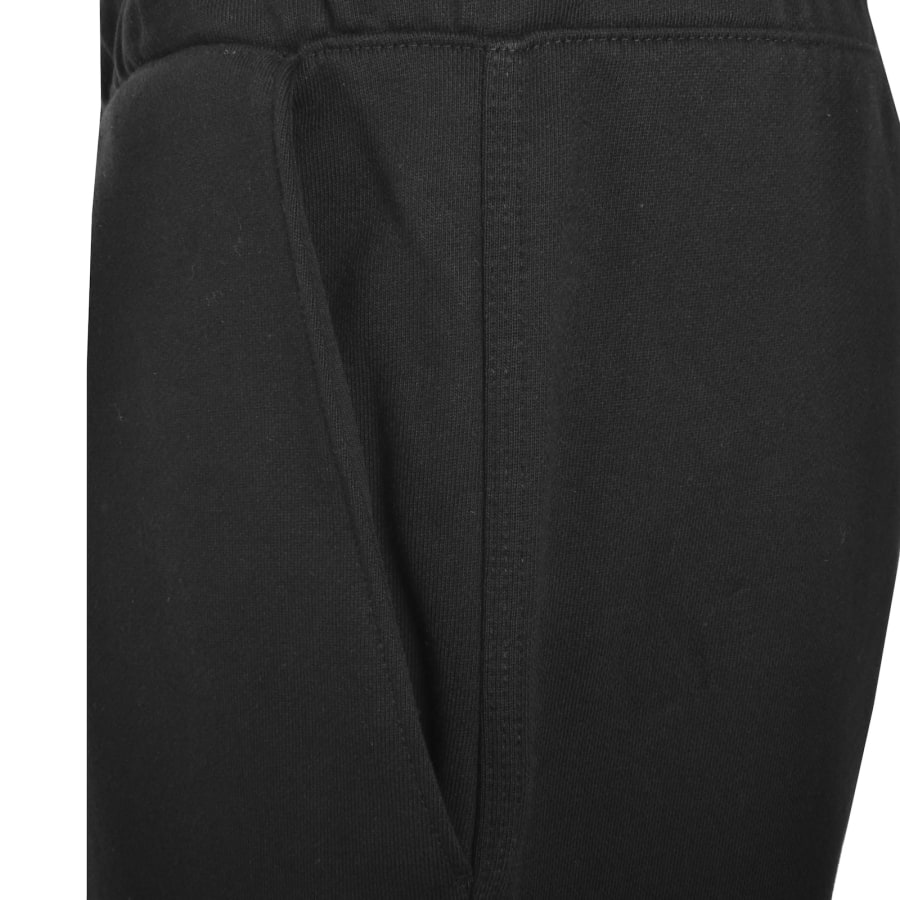 Image number 4 for Hugo Blue Straight Fit Joggers Black