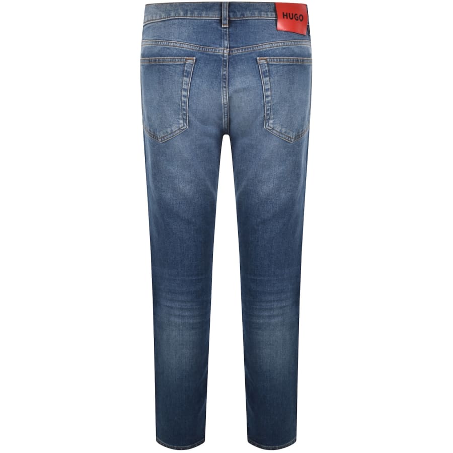 Image number 3 for HUGO 708 Slim Jeans Blue