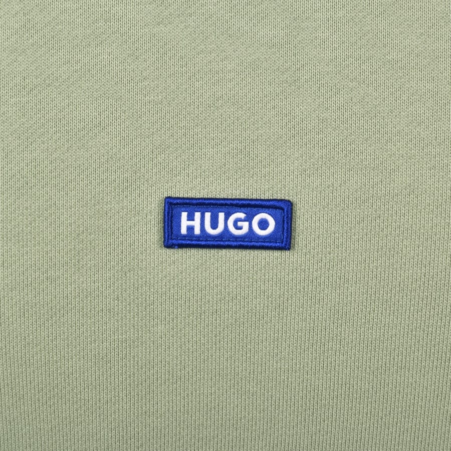 Image number 3 for HUGO Blue Nedro Sweatshirt Green
