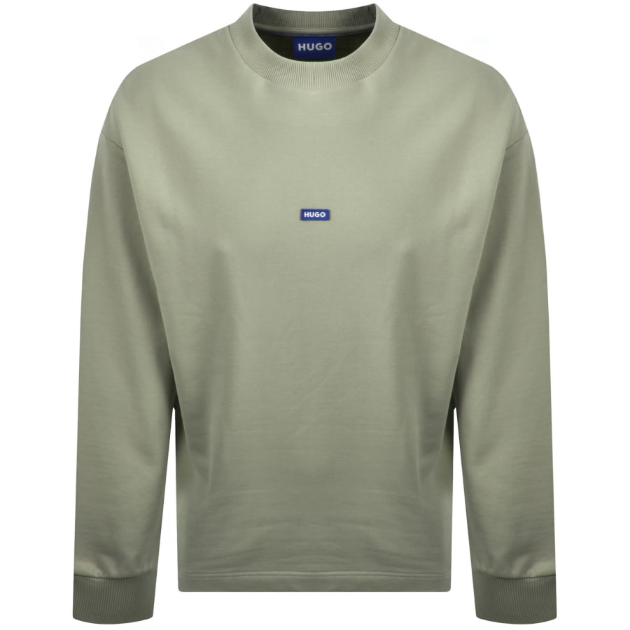 Image number 1 for HUGO Blue Nedro Sweatshirt Green