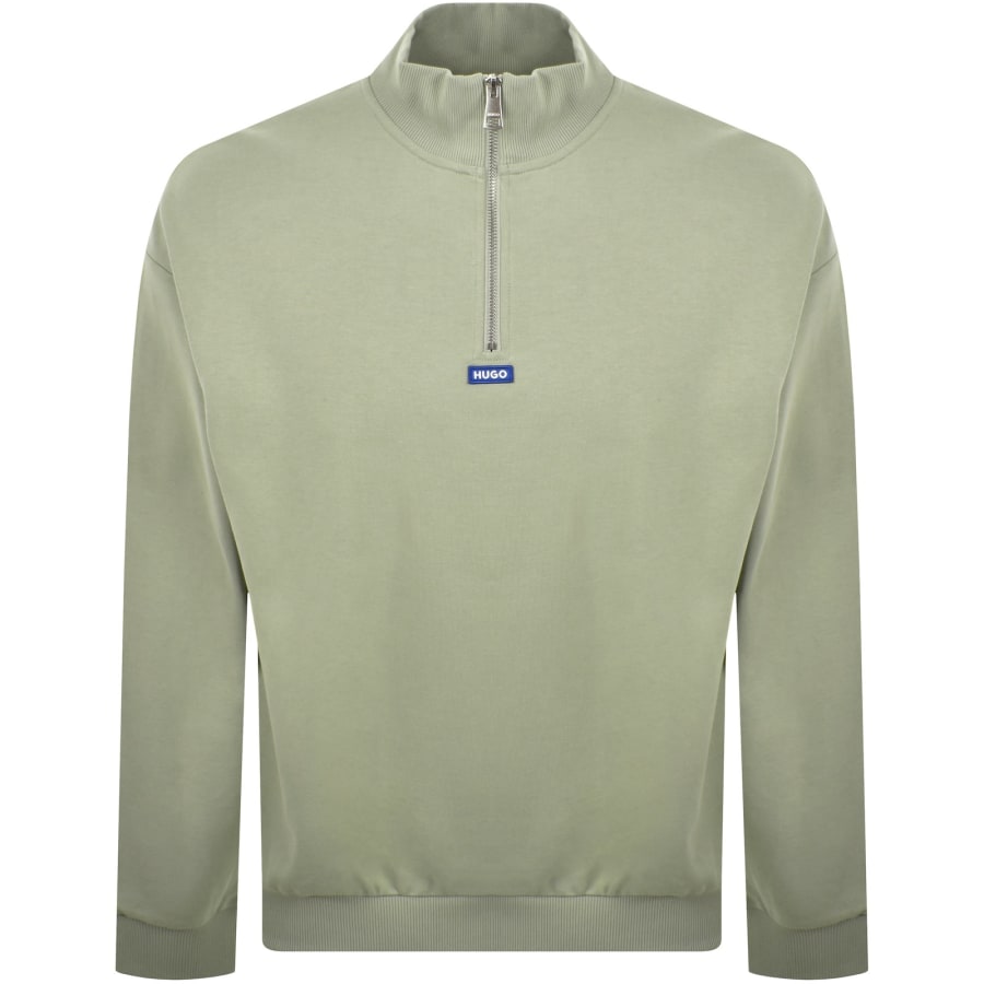 Image number 1 for HUGO Blue Neeler Sweatshirt Green