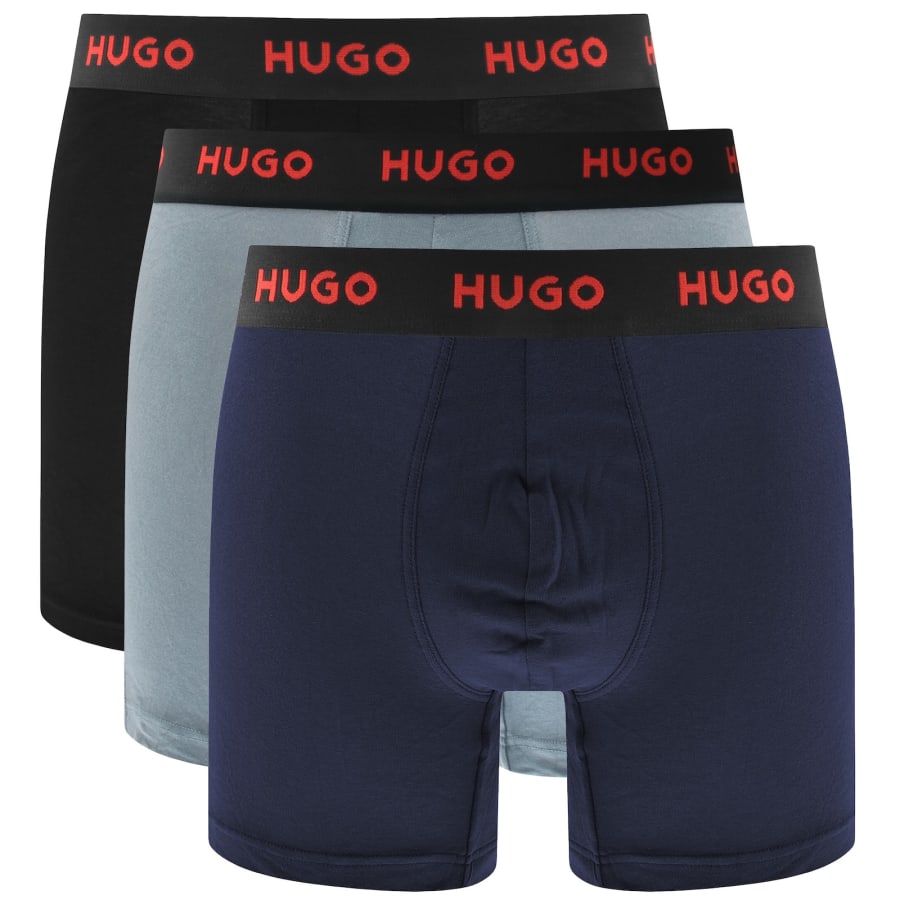 Image number 1 for HUGO 3 Pack Boxers Multi