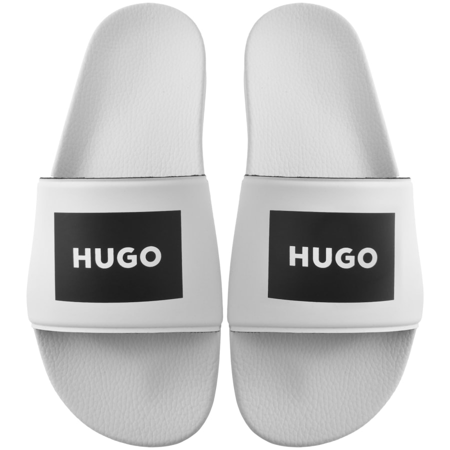 Image number 1 for HUGO Timein Sliders Open White