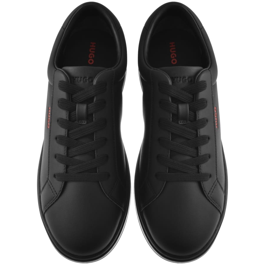 Image number 3 for HUGO Neston Tennis Trainers Black