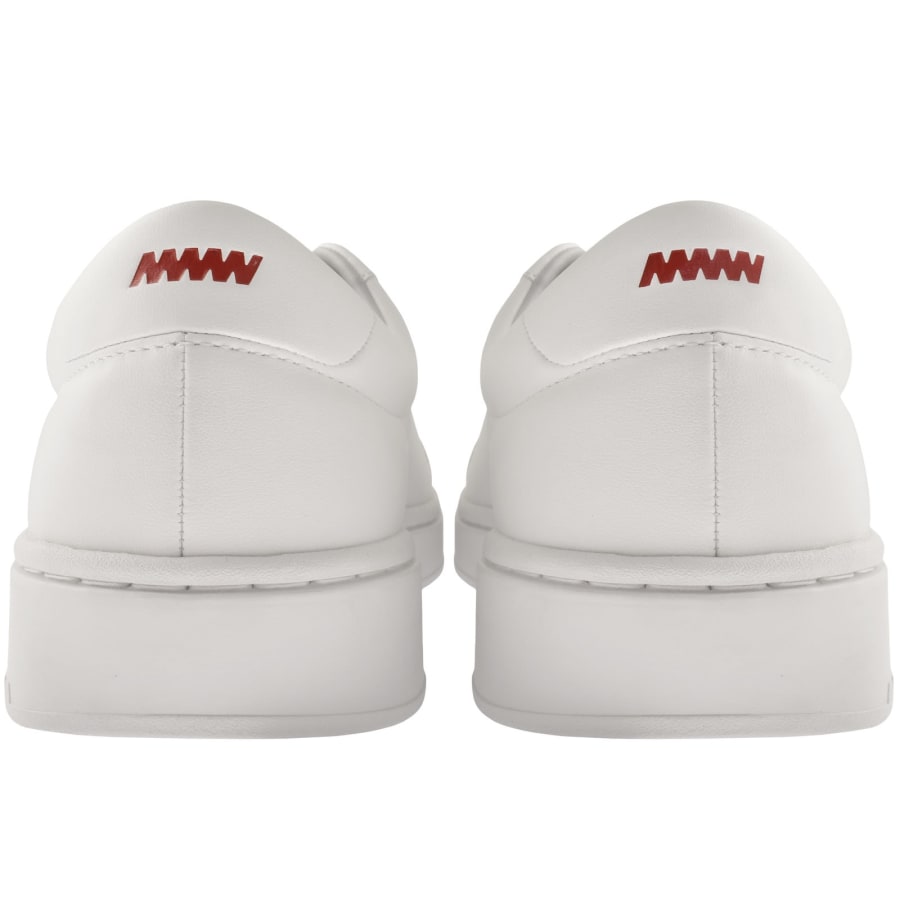 Image number 2 for HUGO Neston Tennis Trainers White