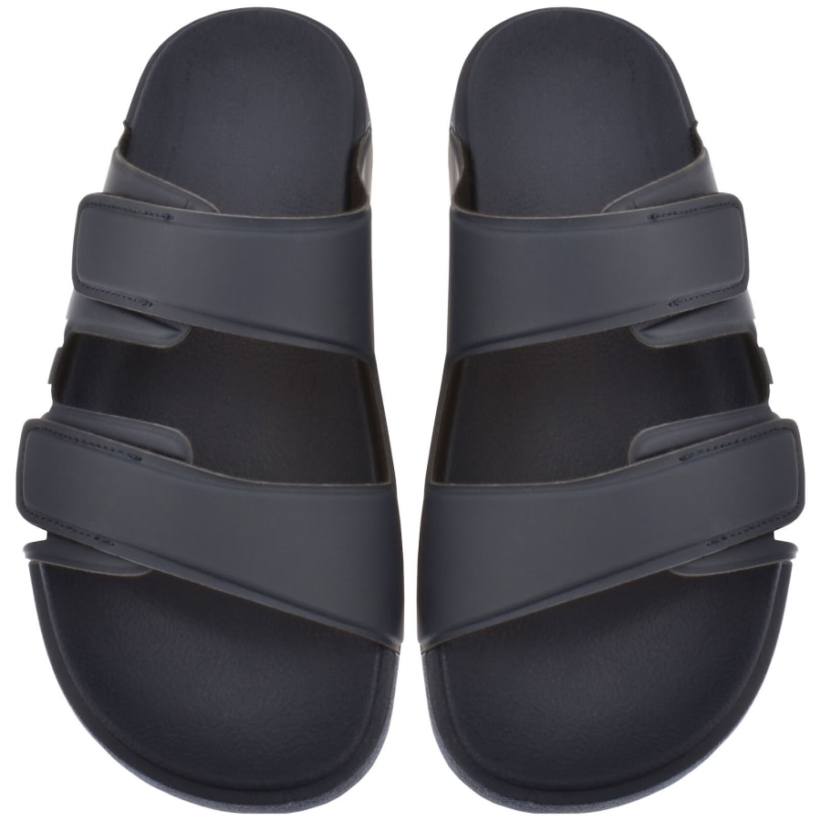 Image number 2 for HUGO Evander Sliders Dark Blue
