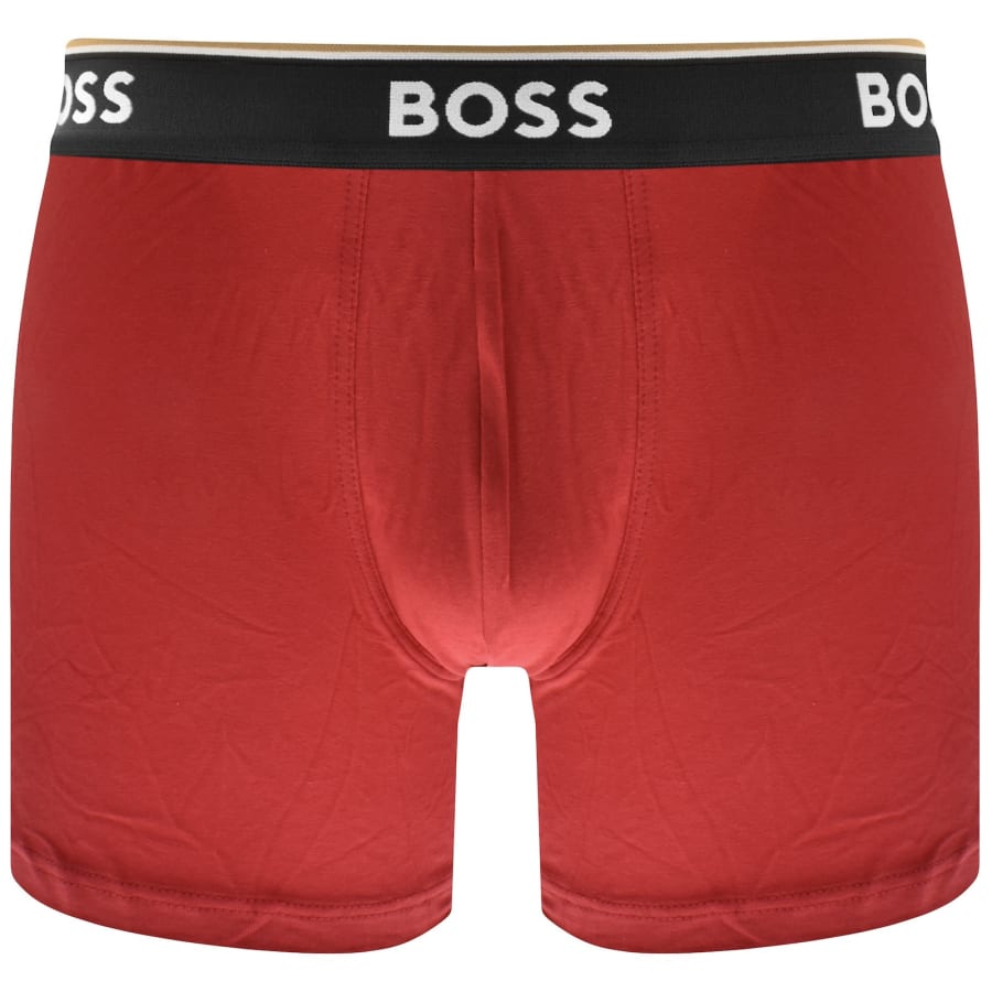 Image number 3 for BOSS Underwear 3 Pack Power Boxer Briefs