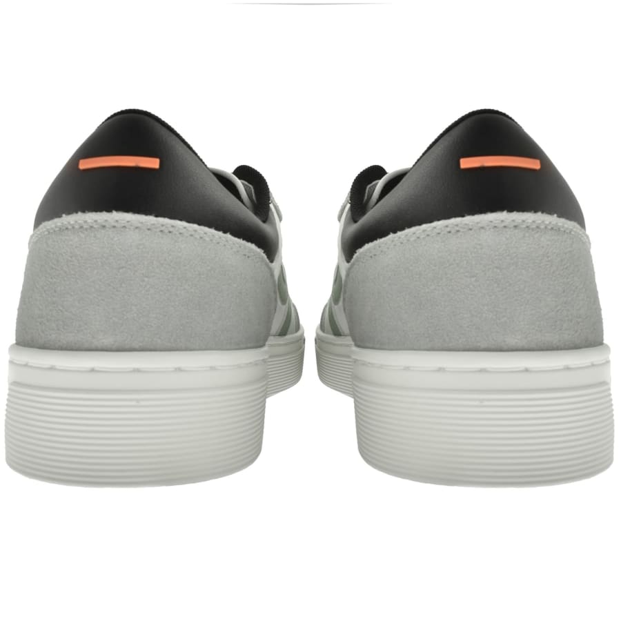 Image number 2 for BOSS Rhys Tennis Trainers Grey