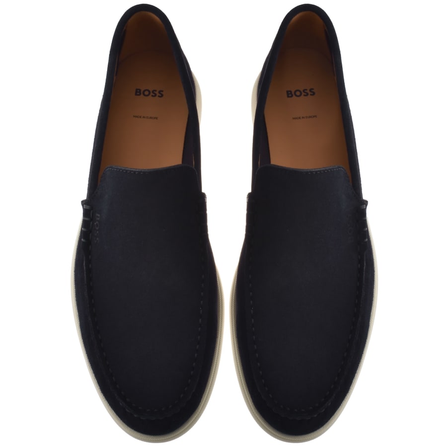 Image number 3 for BOSS Sienne Loafers Dark Blue