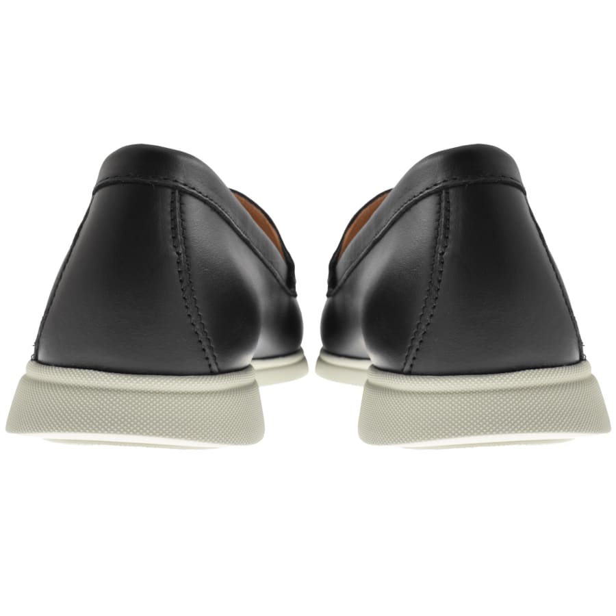 Image number 2 for BOSS Sienne Leather Loafers Black