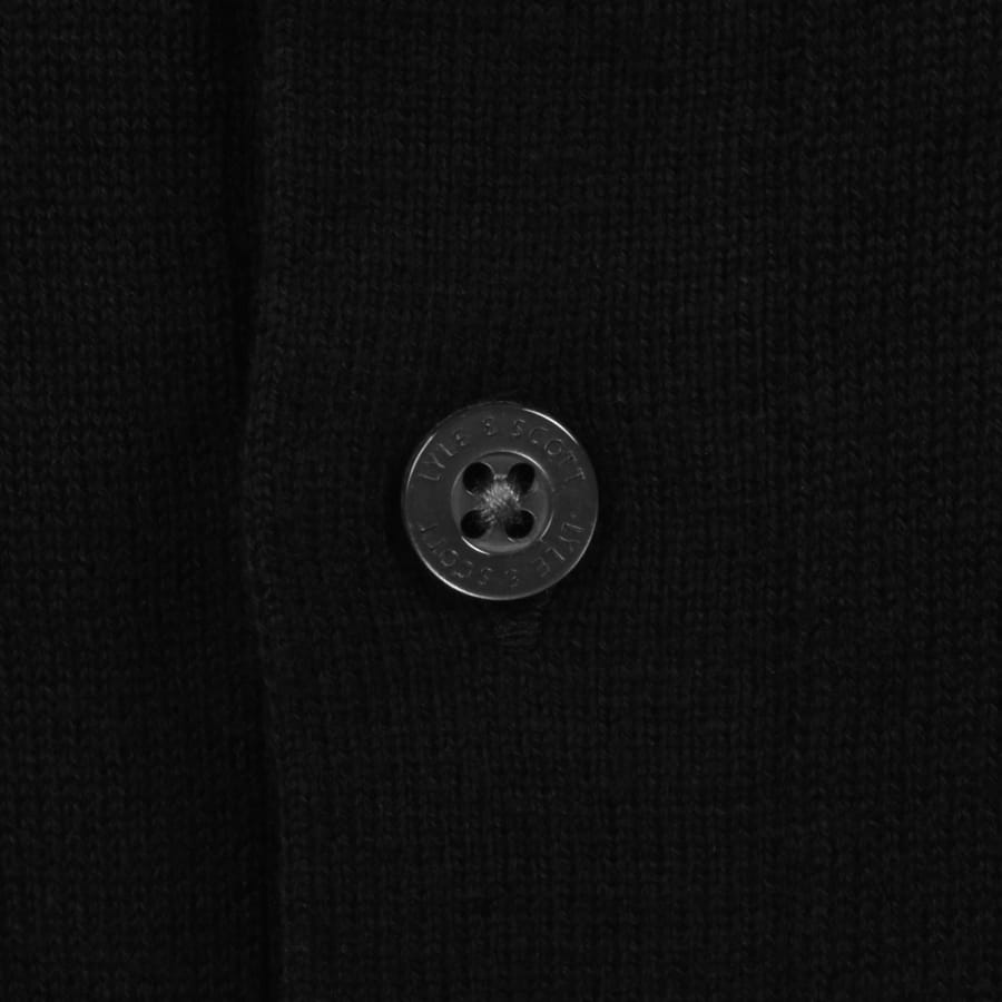 Image number 4 for Lyle And Scott Knitted Shirt Black