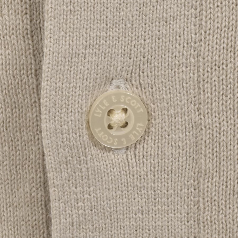 Image number 4 for Lyle And Scott Knitted Shirt Beige