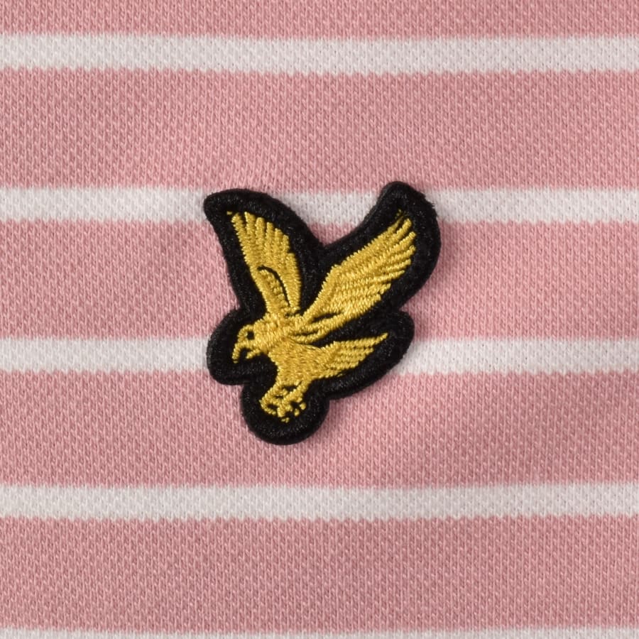Image number 3 for Lyle And Scott Breton Polo T Shirt Pink