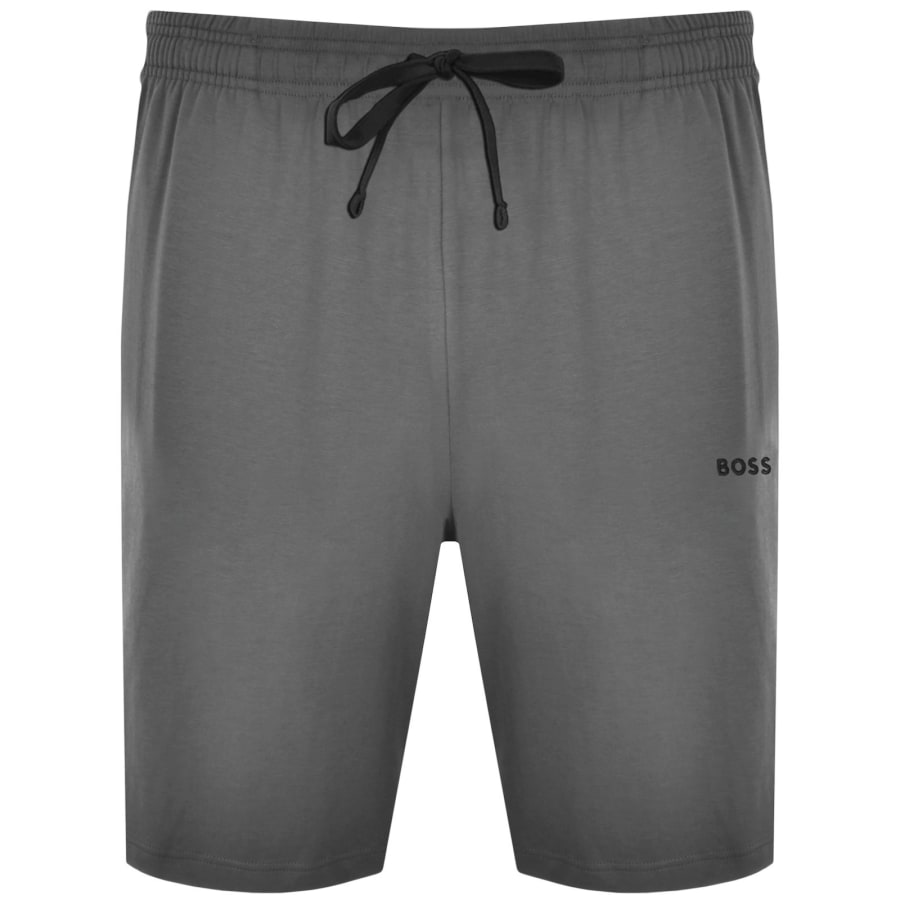 Image number 3 for BOSS Mix And Match T Shirt And Short Set Grey