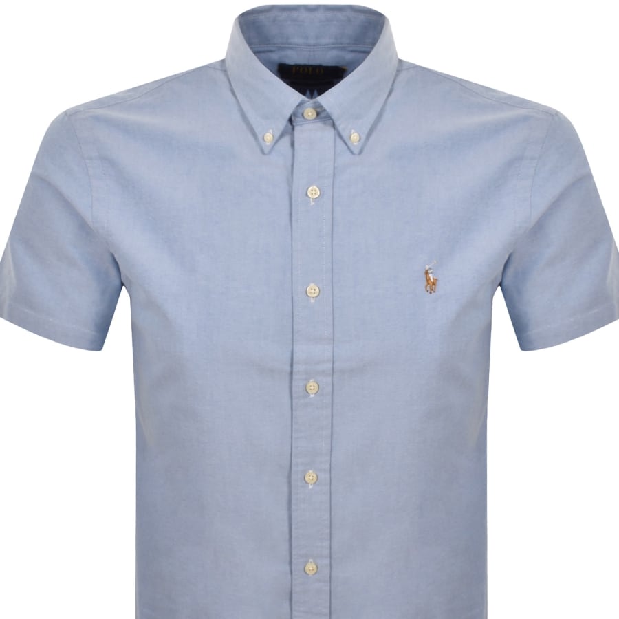Image number 2 for Ralph Lauren Lightweight Oxford Shirt Blue