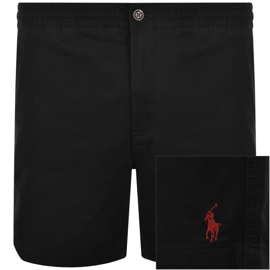 Image number 1 for Ralph Lauren Classic Fit Prepster Shorts Black