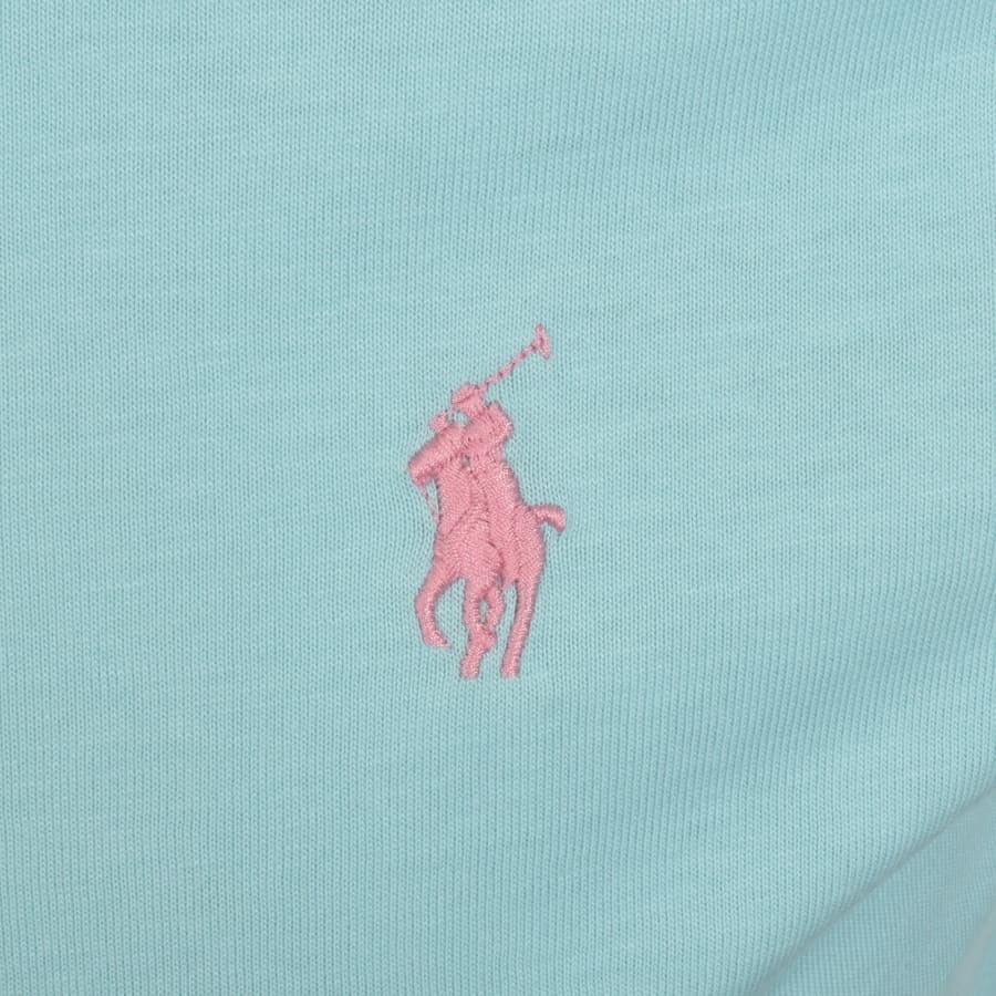 Image number 3 for Ralph Lauren Crew Neck Slim Fit T Shirt Blue