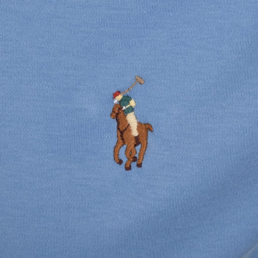 Image number 3 for Ralph Lauren Slim Fit T Shirt Sky Blue