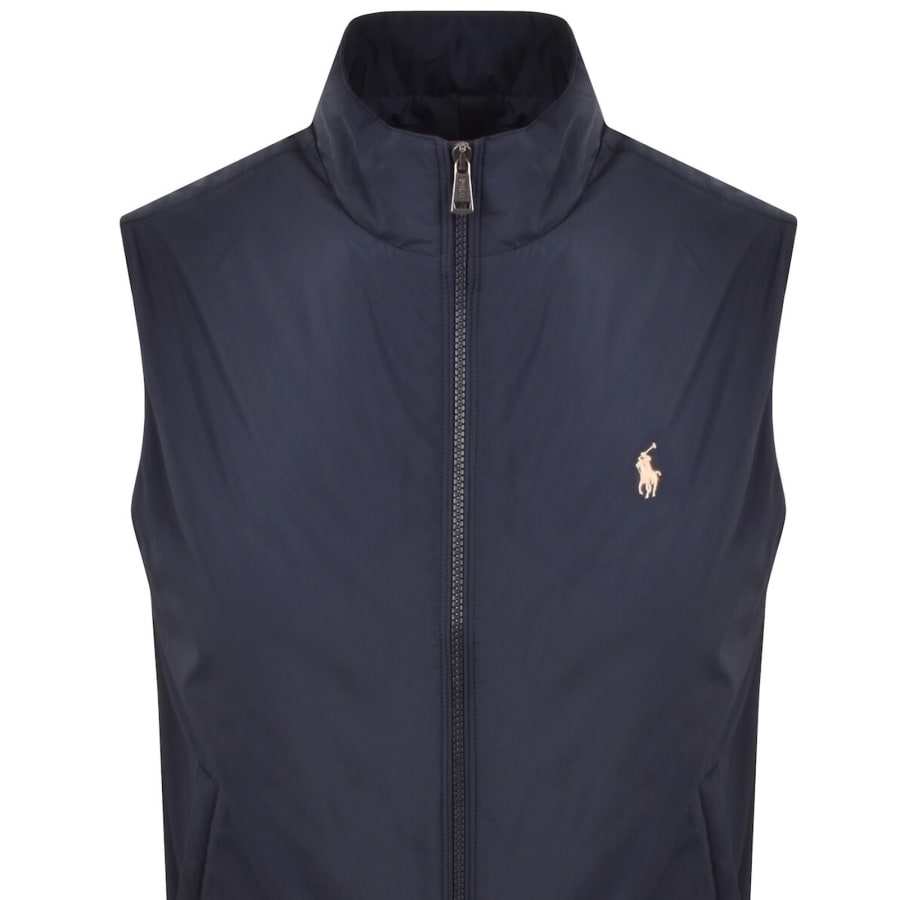 Image number 2 for Ralph Lauren Packable Gilet Navy