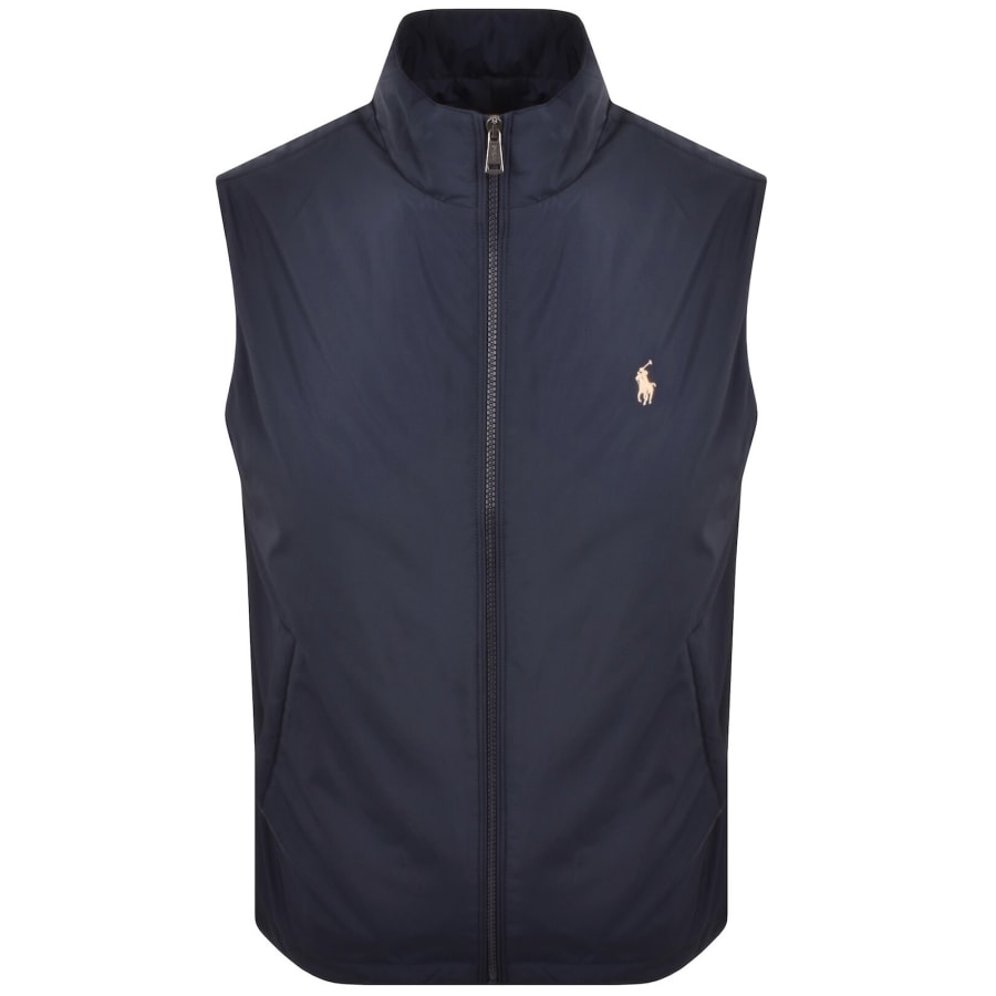 Image number 1 for Ralph Lauren Packable Gilet Navy
