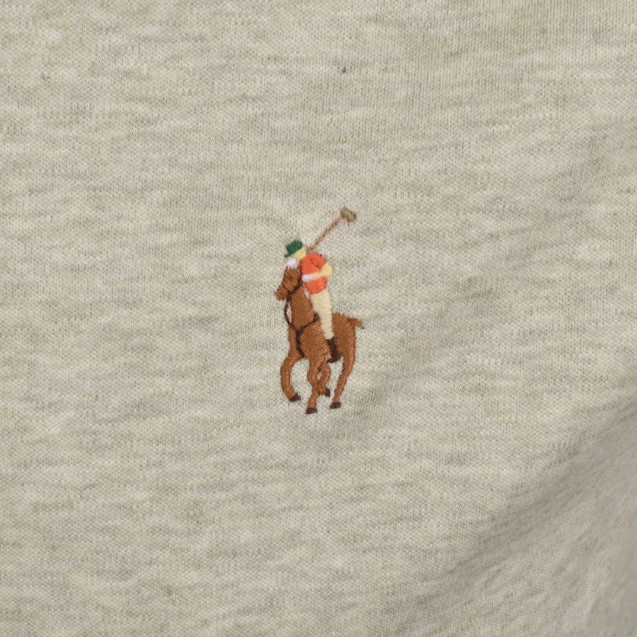 Image number 3 for Ralph Lauren Pima Crew Neck T Shirt Beige