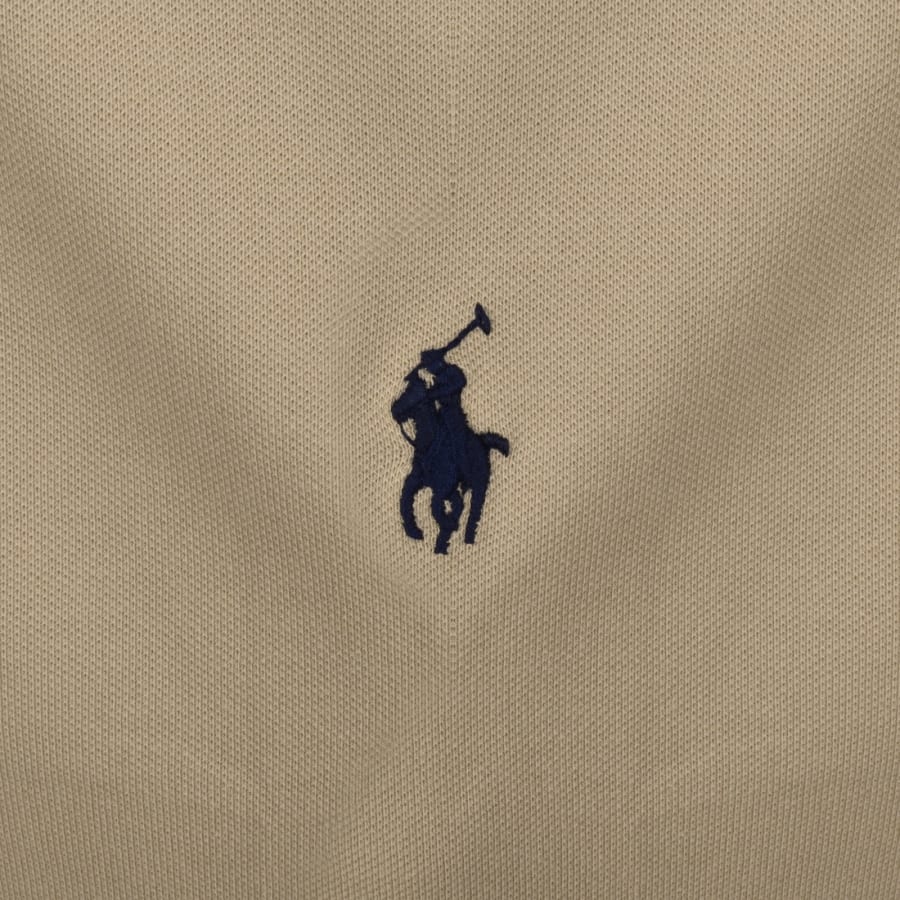 Image number 3 for Ralph Lauren Classic Fit T Shirt Beige