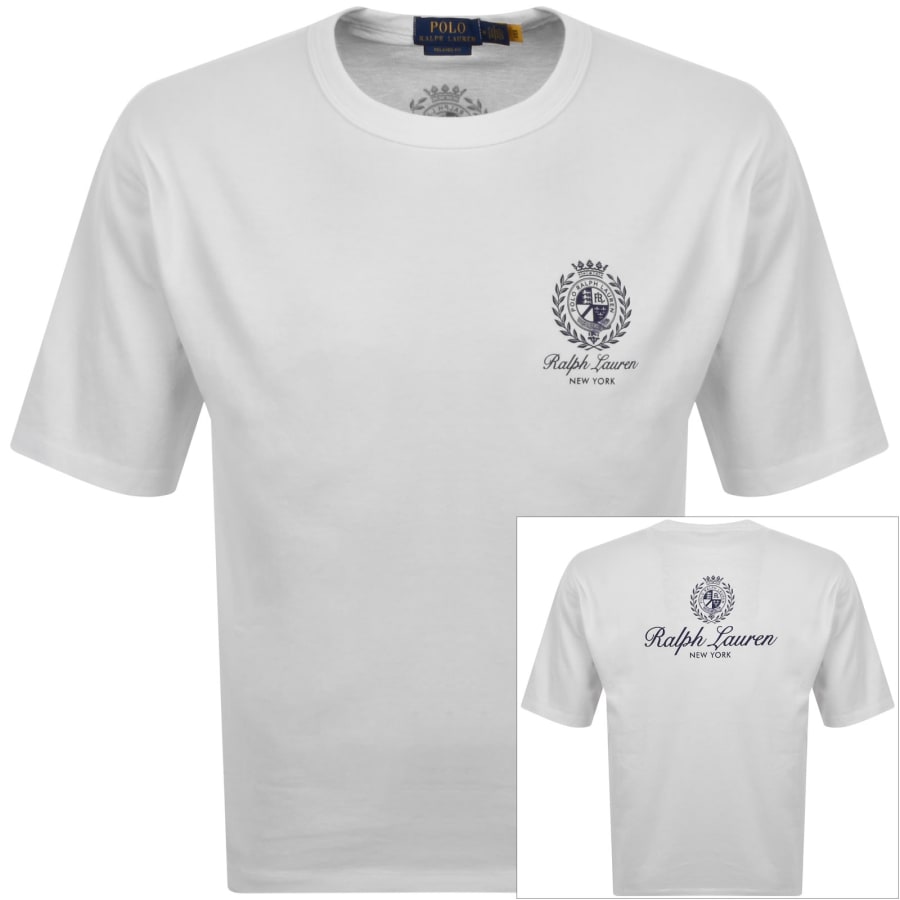 Image number 1 for Ralph Lauren Relaxed Fit T Shirt White