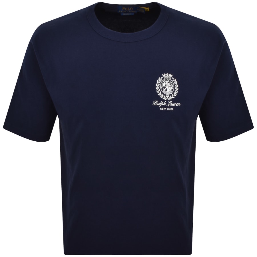 Image number 2 for Ralph Lauren Relaxed Fit T Shirt Navy